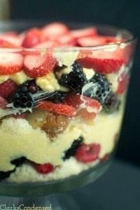Triple Berry Trifle