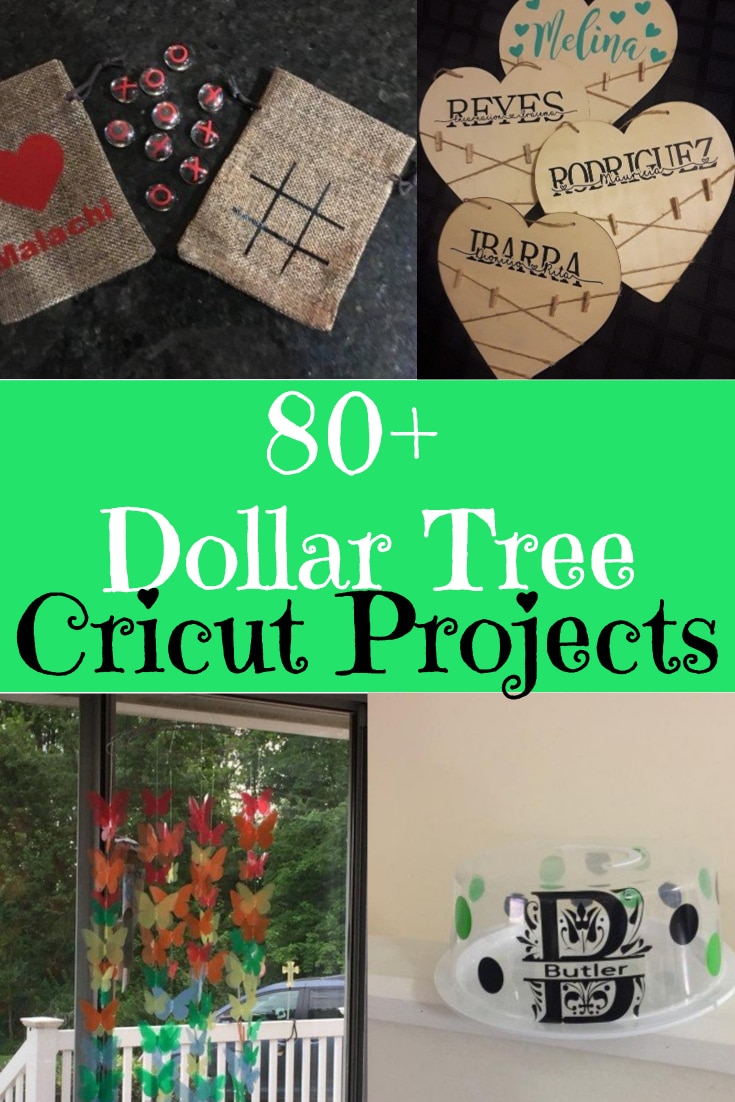80+ Dollar Tree Cricut Project Ideas and Inspiration