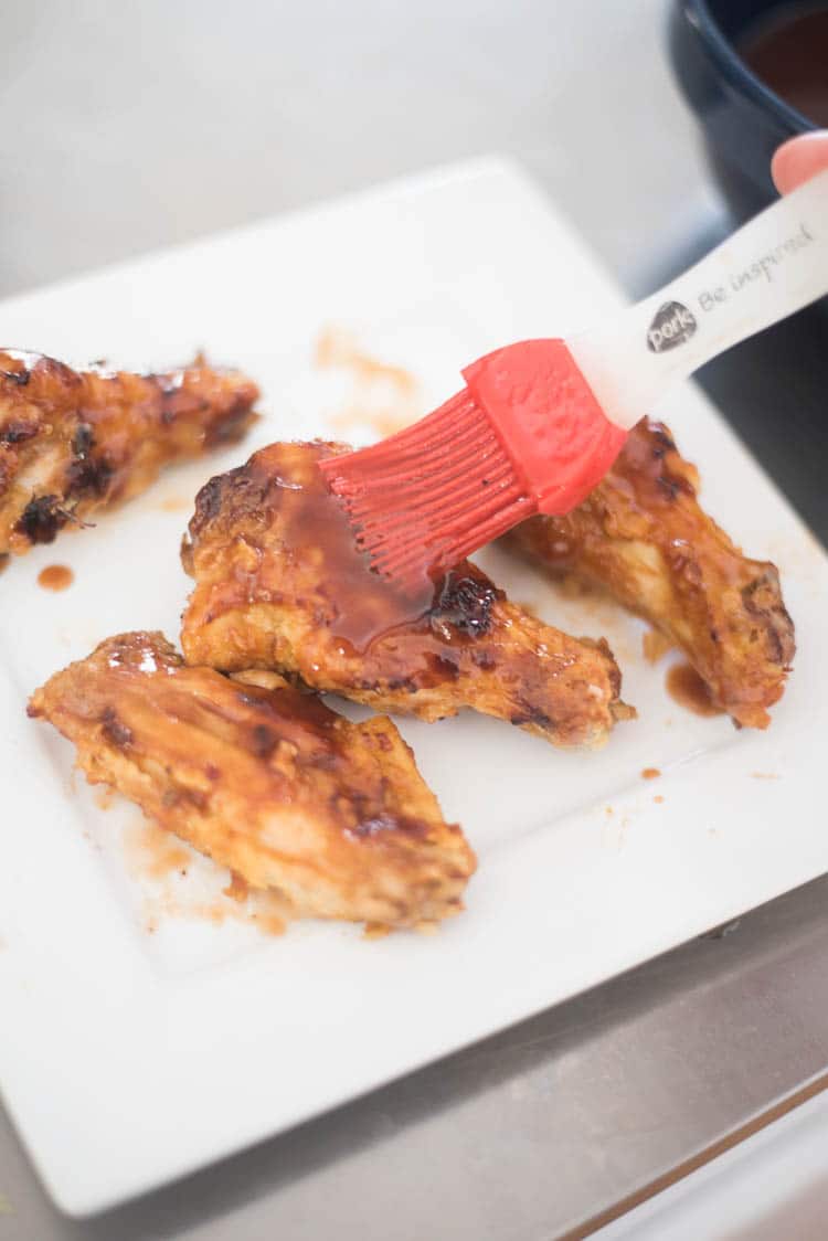 The BEST Air Fryer BBQ Chicken Wings Recipe