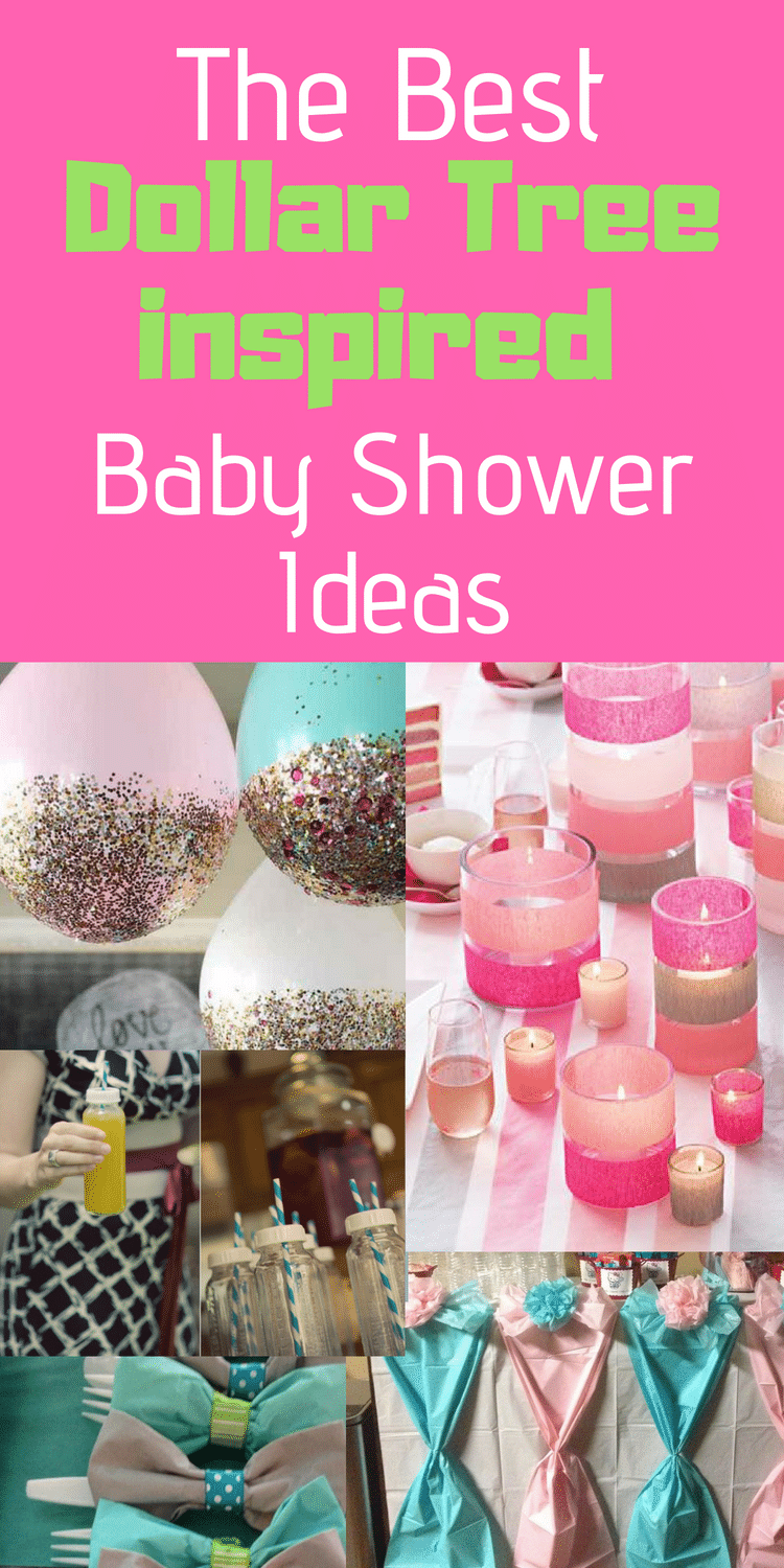 The Best Dollar Tree Baby Shower Ideas