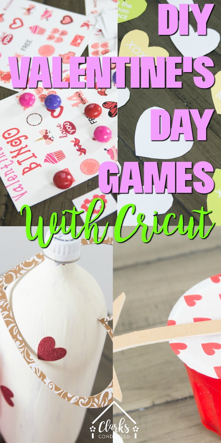 DIY Valentine’s Day Games for Kids with Cricut